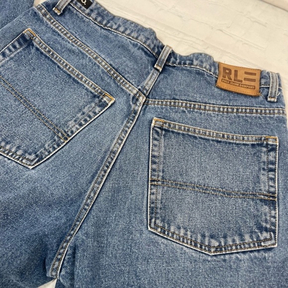 Polo Ralph Lauren men’s loose fit 67 blue jeans denim 32 x 34 classic 90’s Y2K - Picture 14 of 15